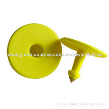 125kHz/134kHz RFID Ear Tag for Animal Tracking